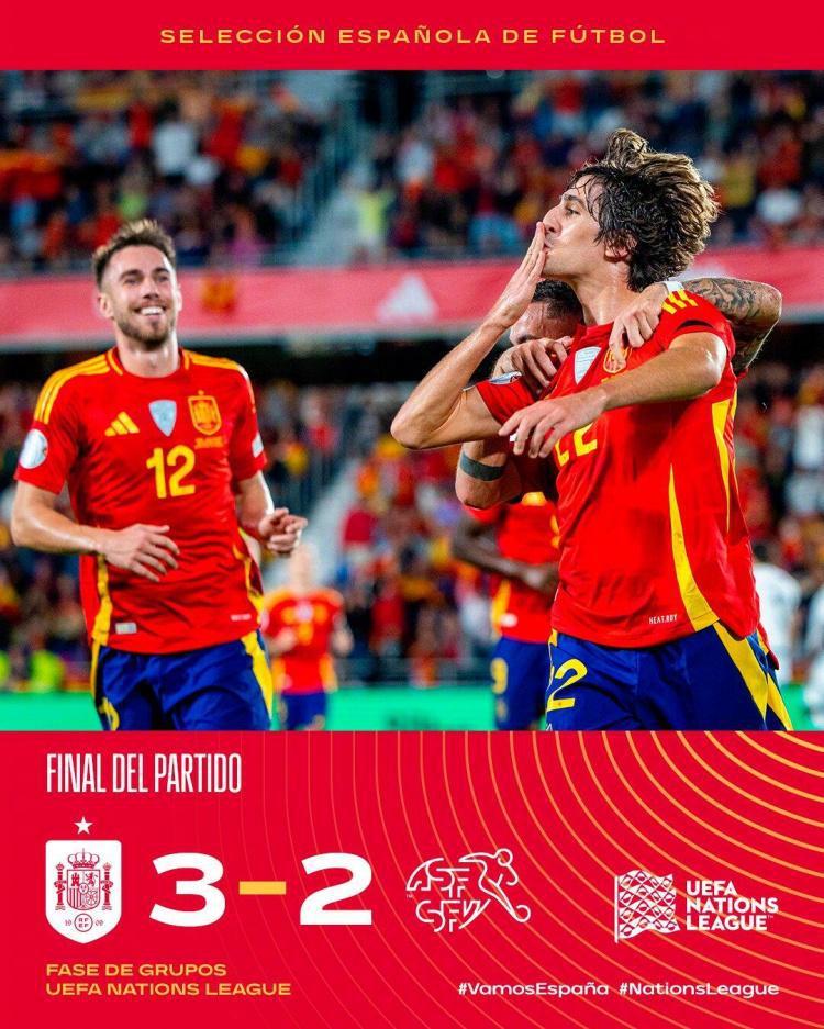 欧预赛西班牙-轻取希腊，莫拉塔梅开二度